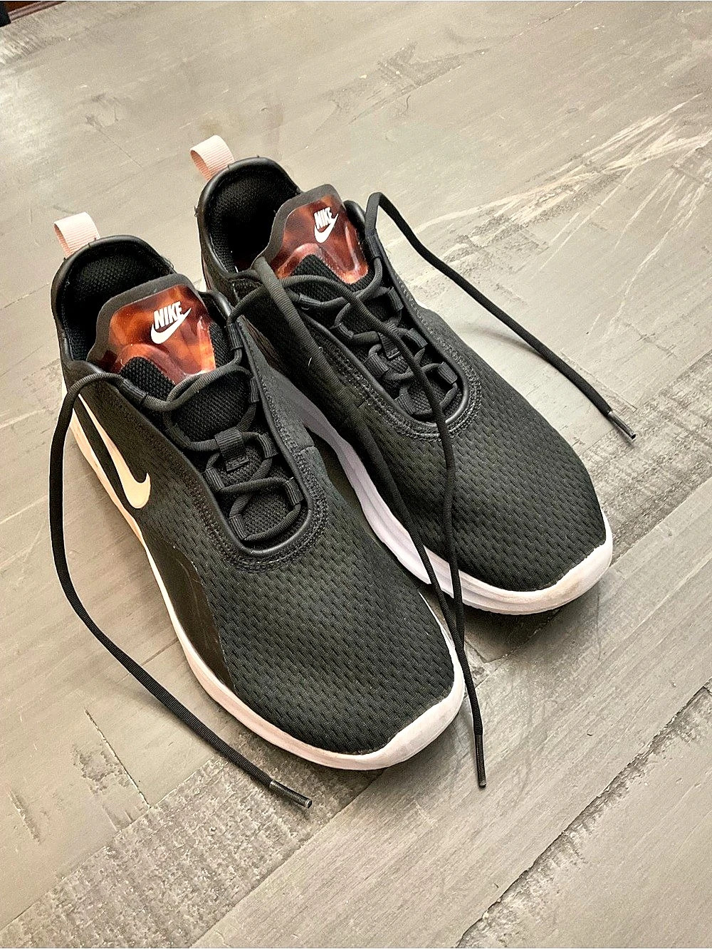 Nike Free RN Women's Sneakers Black & Pink US 8